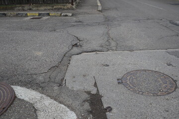 Degraded public road accession way