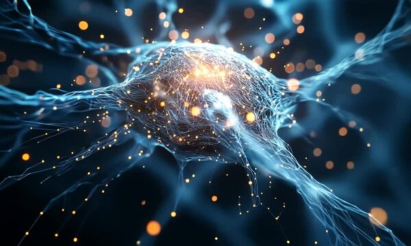 Exploring Neuron Connection in Abstract Nerve Cell Network Visualization