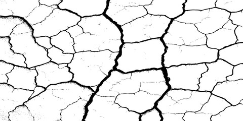 Crack concrete white wall or cement wall background. 
Subtle halftone grunge urban texture vector. Distressed overlay texture.