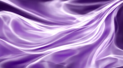Obraz premium Flowing and lustrous purple silk fabric creating a beautiful visual texture