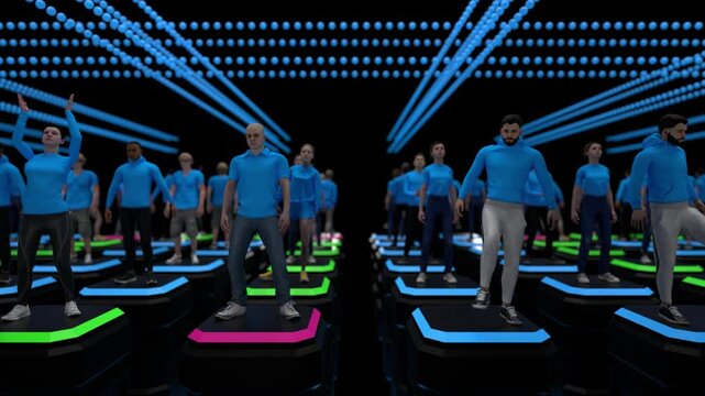 a group of people, in a team, on a qualifying round in a reality show, winners and losers