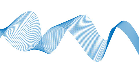 Abstract white background luxury colorful Wave line wallpaper. Dynamic flowing wave lines design element. Futuristic technology and sound wave pattern.