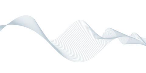 Abstract white background luxury colorful Wave line wallpaper. Dynamic flowing wave lines design element. Futuristic technology and sound wave pattern.