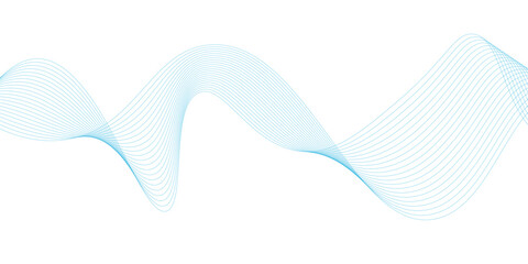 Abstract white background luxury colorful Wave line wallpaper. Dynamic flowing wave lines design element. Futuristic technology and sound wave pattern.