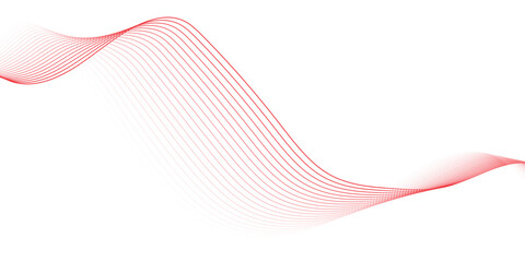 Abstract white background luxury colorful Wave line wallpaper. Dynamic flowing wave lines design element. Futuristic technology and sound wave pattern.