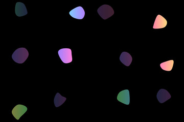 black cat on a pink ,Shapes, Gradients, Abstract, Graphics, Design,