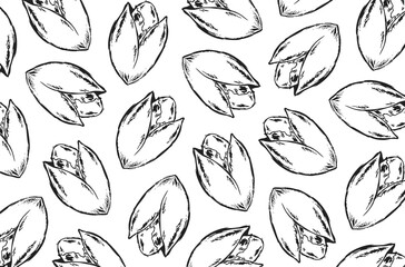 Pistachio background.