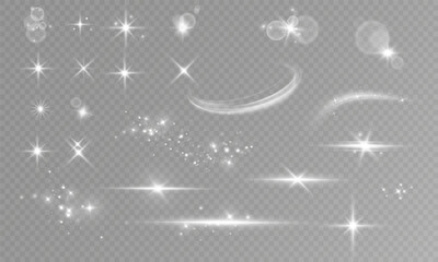 Magic spiral with sparkles.White light effect.Glitter particles with lines.Swirl effect.Texture of cold winter wind. Holiday vector snowstorm. Christmas cold snowstorm effect.Light effect.	