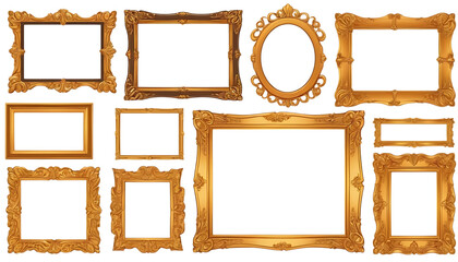 Cartoon frame png