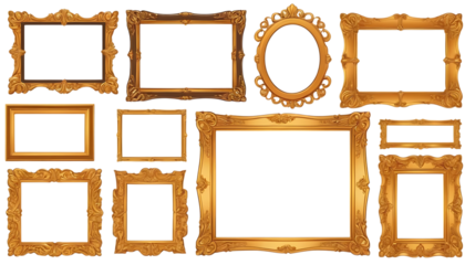 Cartoon frame png