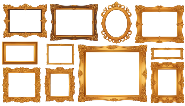 Cartoon frame png