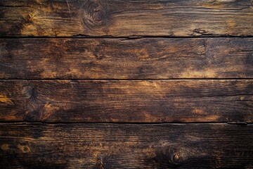 Dark Wooden Plank Surface Texture