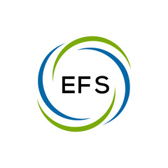 EEFS FI creative minimalist letter logo.