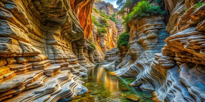 Macro Photography: Canyon Textures, Valli Cupe Reserve, Calabria, Italy