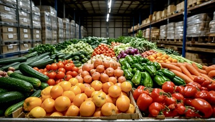 Vegetable warehouse 