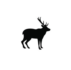 deer silhouette vector