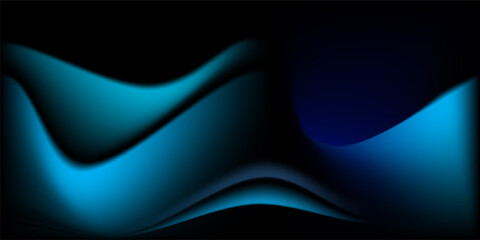 Texture dark light blue abstract gradient background, business technology digital communication template, ai artificial intelligence creative illustration element, banner poster cover pattern vector.