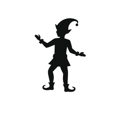 silhouette of a girl