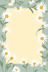 Obraz premium Floral Frame Template
