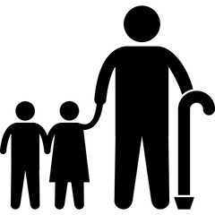 Grandparent with Grandchildren