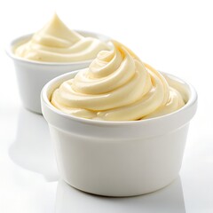 Minimal Food Photo: Mayonnaise in Dish