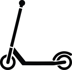 Scooter simple icon. Logo. Vector illustration