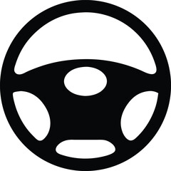 Fototapeta premium Steering wheel icon