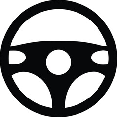 Steering wheel icon