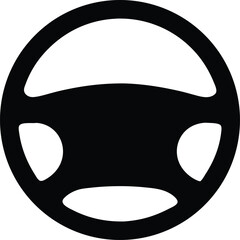 Steering wheel icon