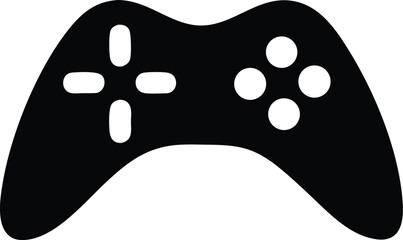 Game controller simple icon. Vector illustration