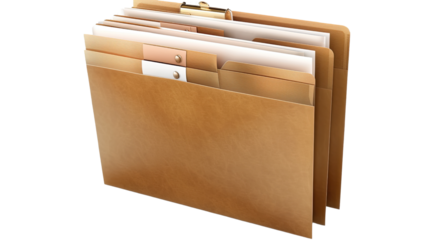 Efficiency and Organization: A visual representation of document management, featuring open files, highlighting the organizational aspect.