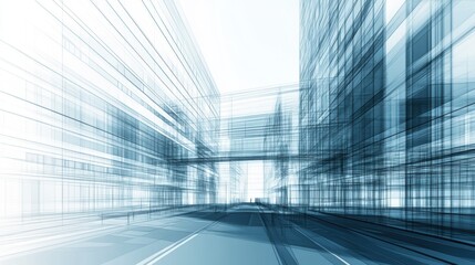 Obraz premium 3D Architecture Abstract: Unleashing Creativity in the Digital Space