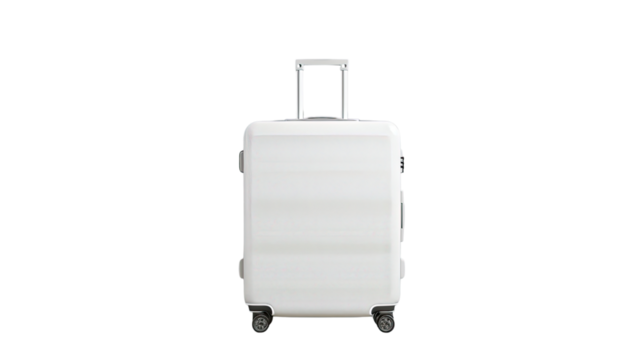 Travel Companion: A clean, modern suitcase. Capturing the spirit of travel and exploration, ready for adventure and exploration.