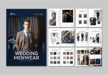 Menswear Catalog Layout