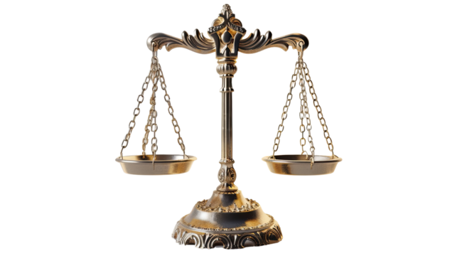 Weighing Justice: A detailed close-up of antique scale, symbolizing the balanced principles of justice, fairness, and legal equilibrium, perfect for law-related themes.
