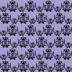 Damask seamless vector background. baroque style pattern. Graphic ornate pattern for wallpaper, fabric, packaging, wrapping. Damask flower ornament.