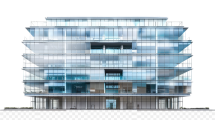 Modern Architectural Marvel: A contemporary building showcases a stunning design with clean lines, extensive glass facade, and a striking architectural statement.