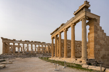 The Parthenon, ancient temple dedicated to the goddess Athena, UNESCO, Athens