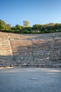 Ancient theatre at the Asclepieion of Epidaurus, UNESCO, Peloponnese