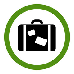 Obraz premium Suitcase Icon