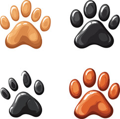 paw print icons