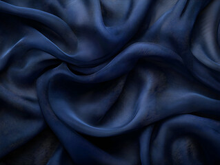 Obraz premium blue satin background