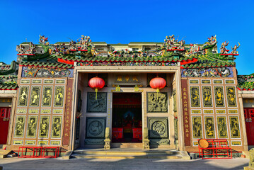 Wu'di temple of the God of War (Guanyu of the Three Kingdoms) on Nan'ao Island, Shantou City, Guangdong Province