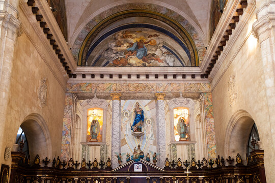 Interior, Cathedral of the Virgin Mary of the Immaculate Conception, UNESCO, Havana, Cuba