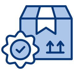 Quality Good Blue Icon