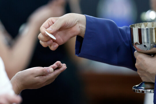 Basilica of Our Lady of La Vang, Catholic Mass, Holy Communion, La Vang