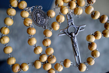 Catholic church, Rosary and crucifix, praying the rosary, Hail Mary full of grace