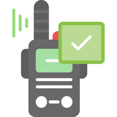 Obraz premium Walkie Talkie Icon