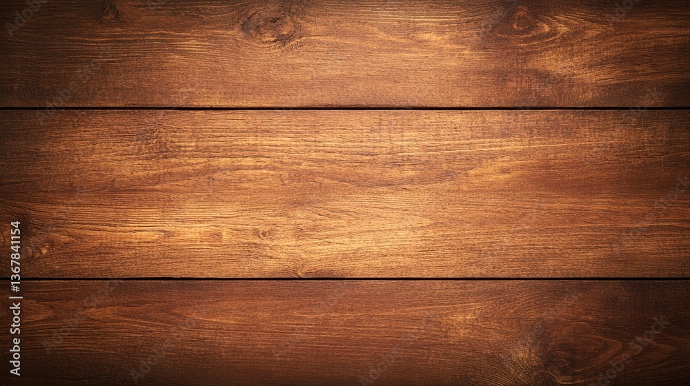 Leinwandbilder Close-up of an aged wooden surface showcasing deep cracks and visible grain patterns. This natural backdrop enhances rustic or vintage aesthetics effortlessly