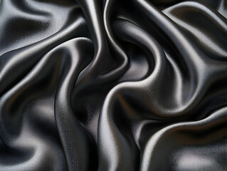 Fototapeta premium black satin background